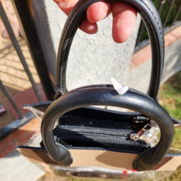 Plaid Check Padlock See Thru 2-in-1‎ Satchel - Picture 4 of 8